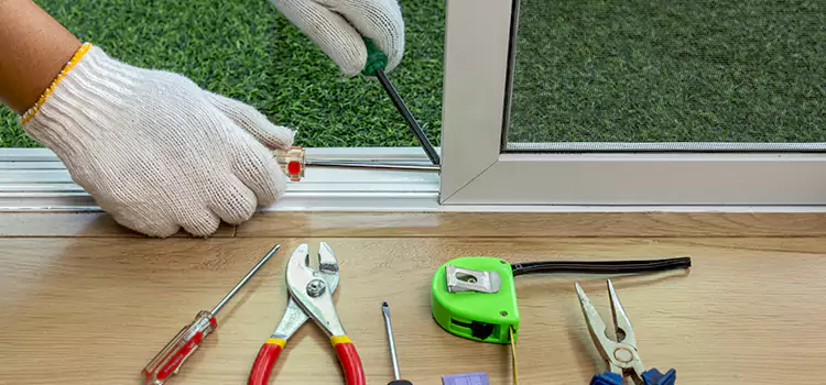 Sliding Door Track Replacement in Upper Arlington, OH